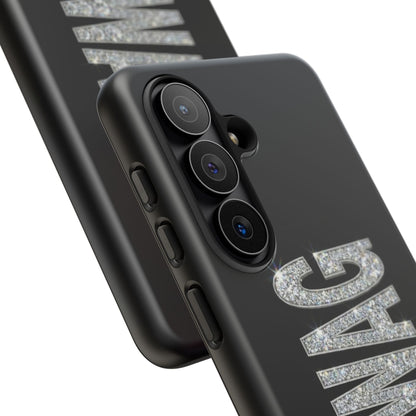 “#SWAG” Black Bling Tough Case