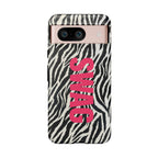 'SWAG' Zebra Print Tough Case