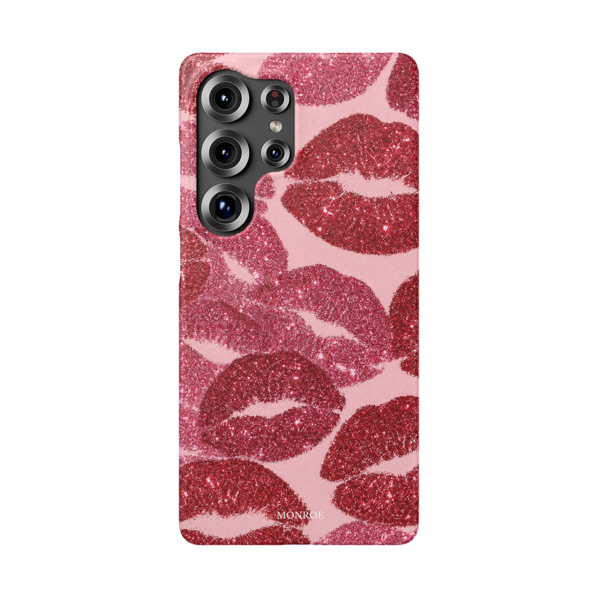 Pink Glitter Kiss Case