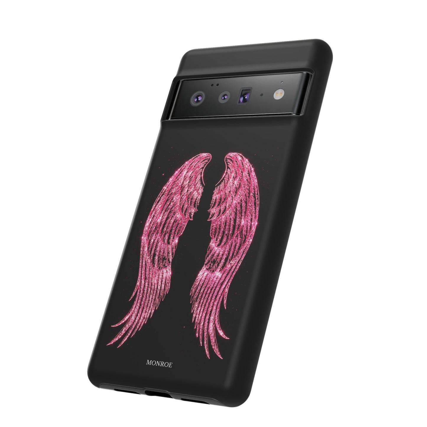 Pink Glitter Angel Tough Case