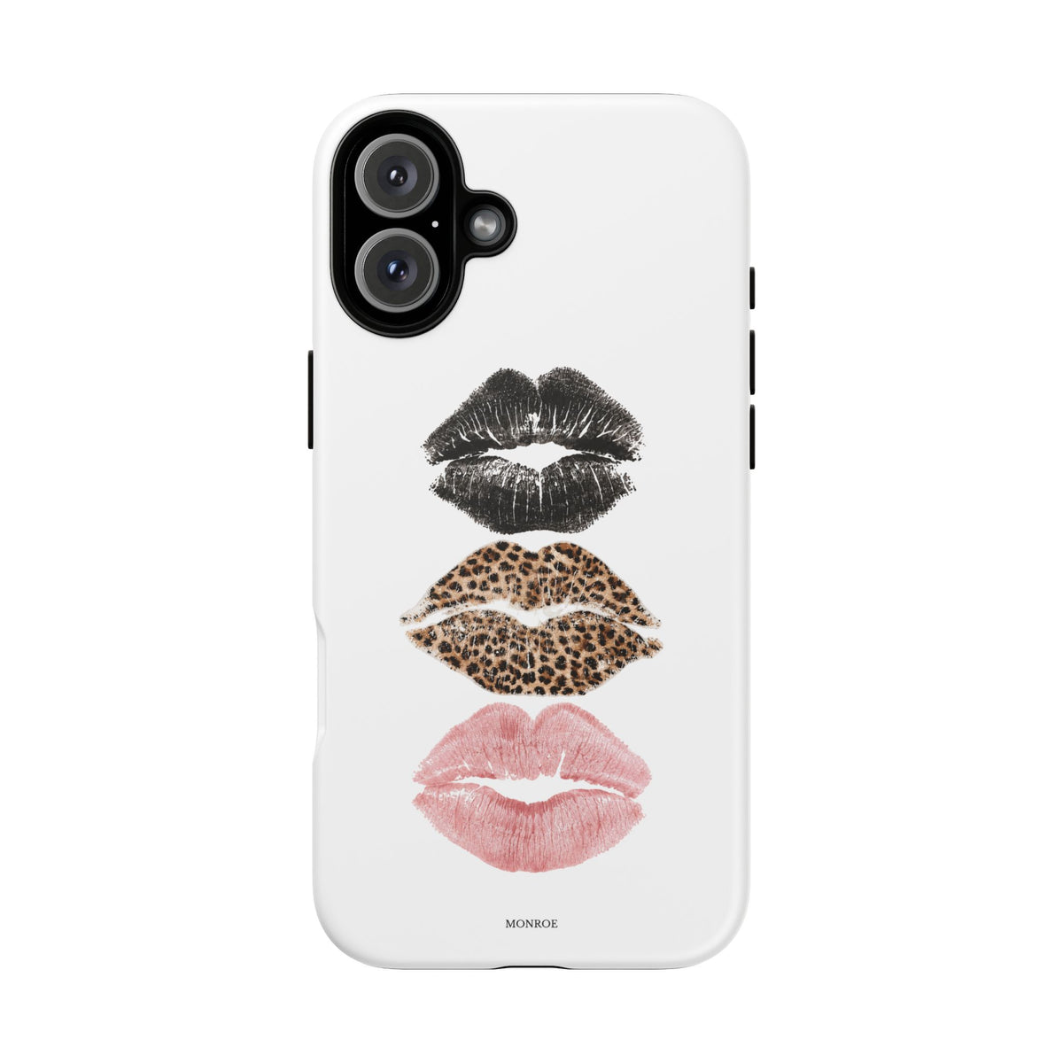Leopard Glam Lip Tough Case