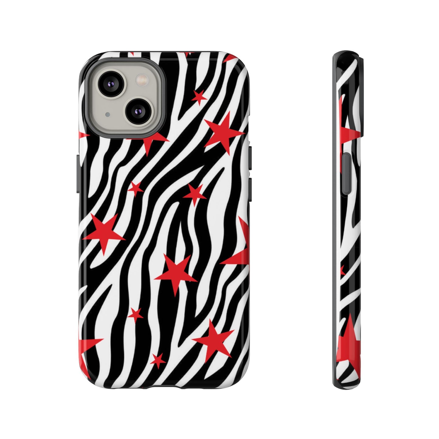 Zebra Red Stripes Tough Case