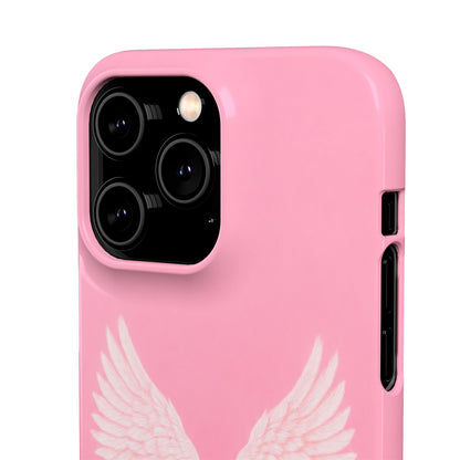 Pink Angel Wings Case