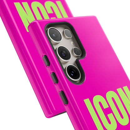 Neon ICON Pink Tough Case