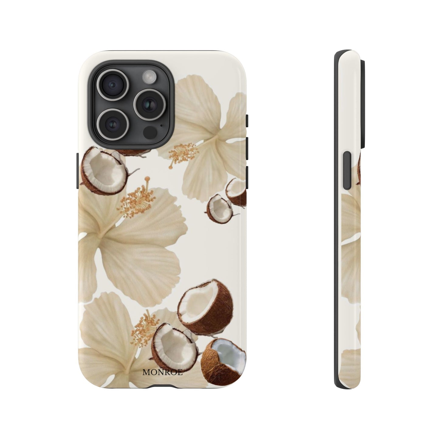 Tropical Coconut Floral Tough Case
