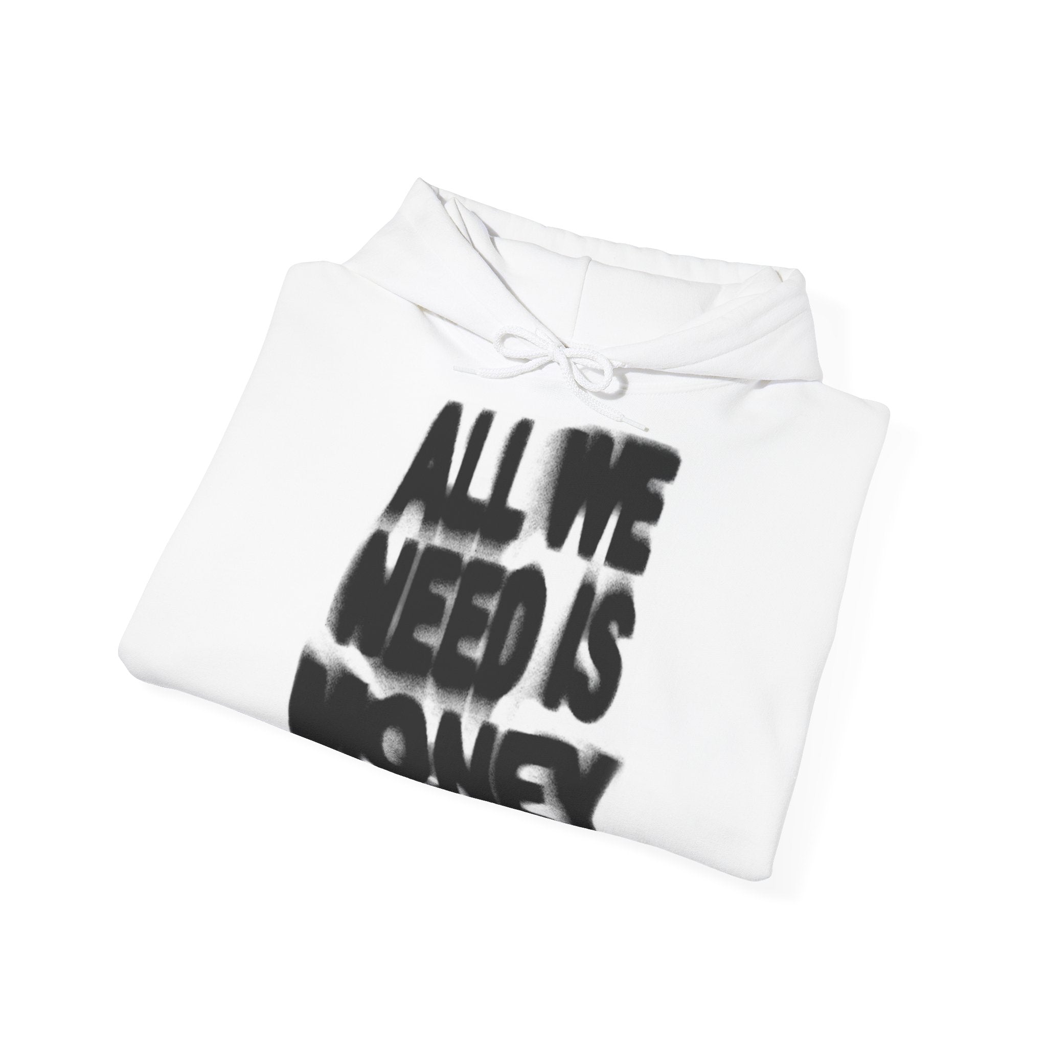"All We Need Is Money" Graffiti Hoodie