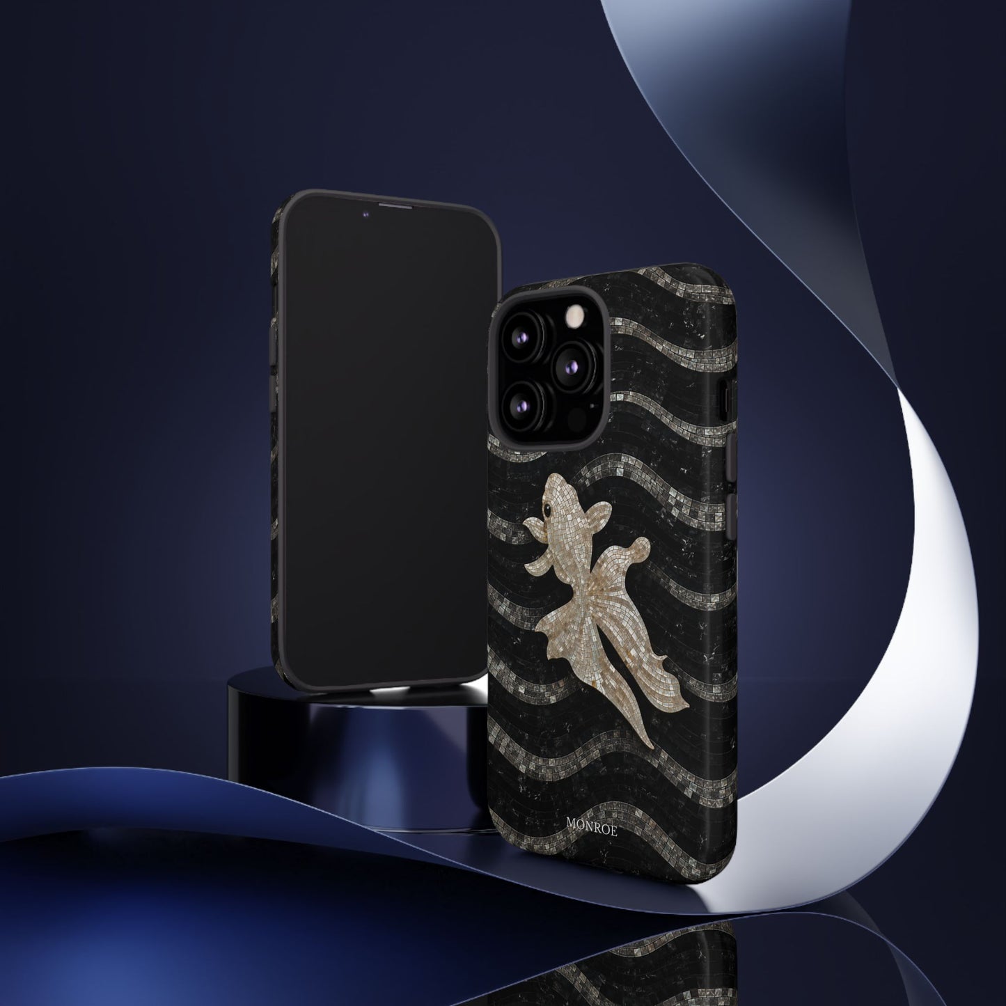 Midnight Fish Mosaic Case