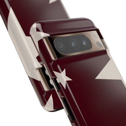 Burgundy Stars Tough Case