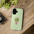 ‘Feeling Lucky' Clover Bouquet Tough Phone Case
