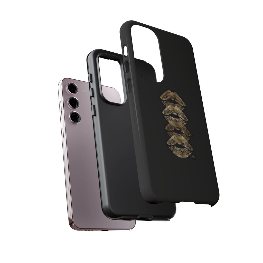 Golden Lipstick Phone Case