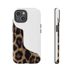 Half Cheetah Print Phone Case