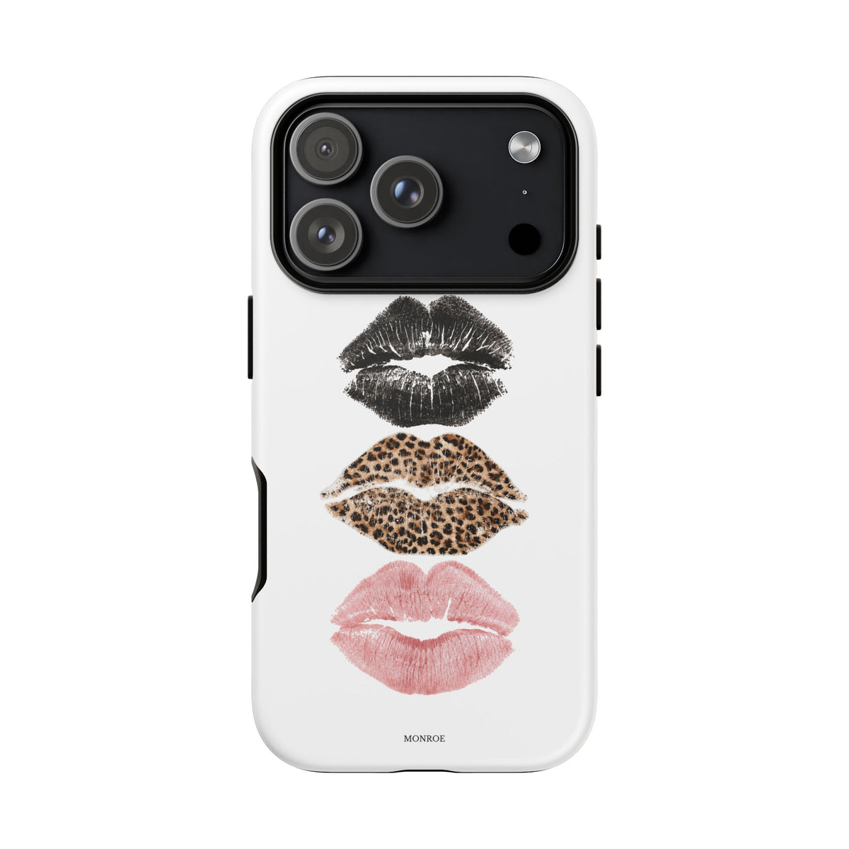 Leopard Glam Lip Tough Case