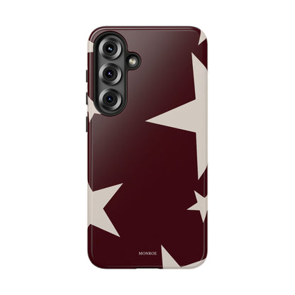 Burgundy Stars Tough Case