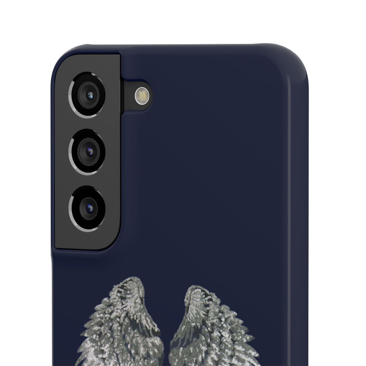 Navy Angel Wings Case