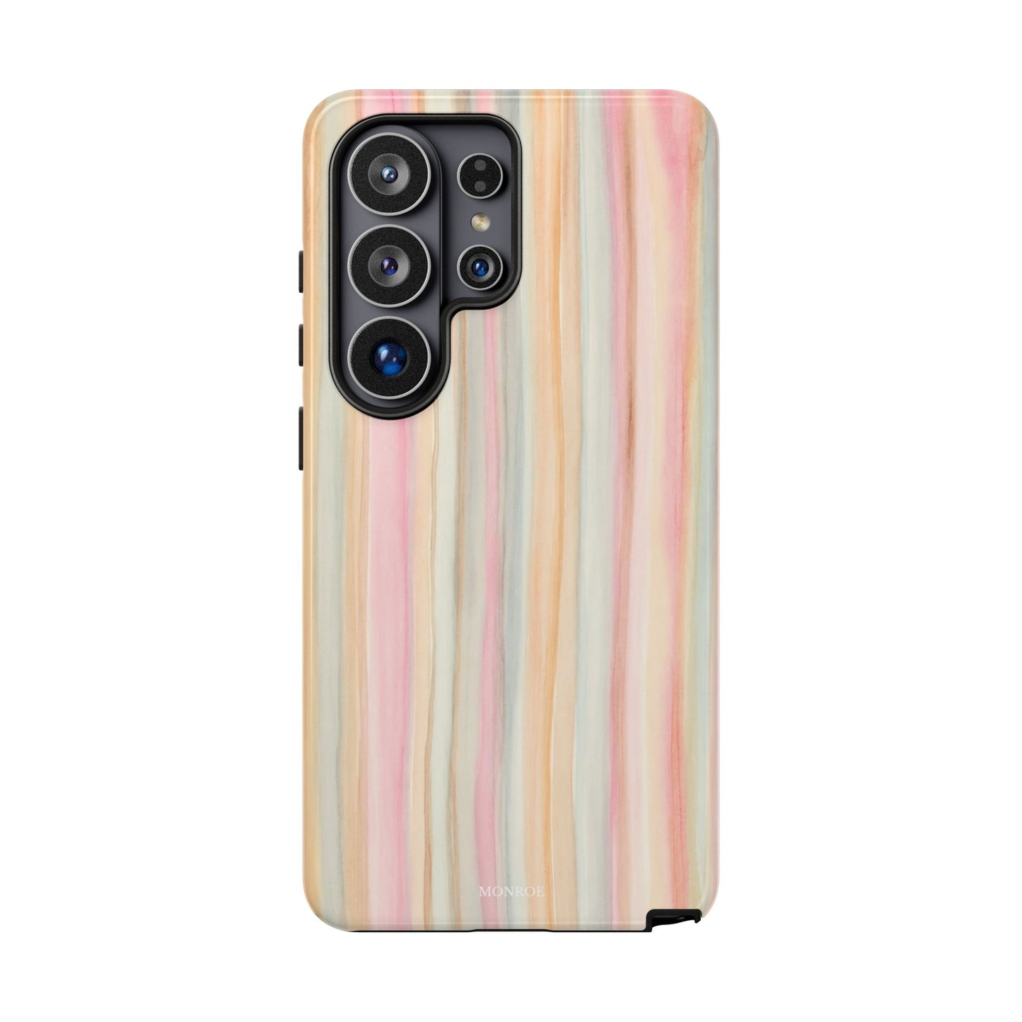 Pastel Watercolor Stripe Tough Case