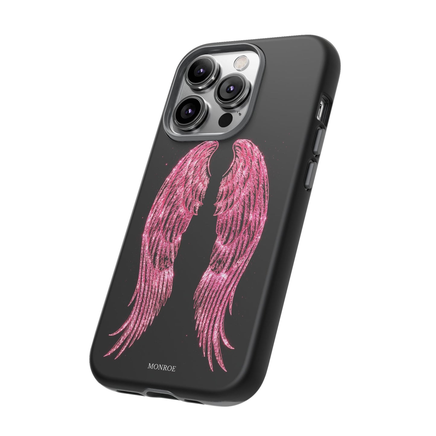 Pink Glitter Angel Tough Case
