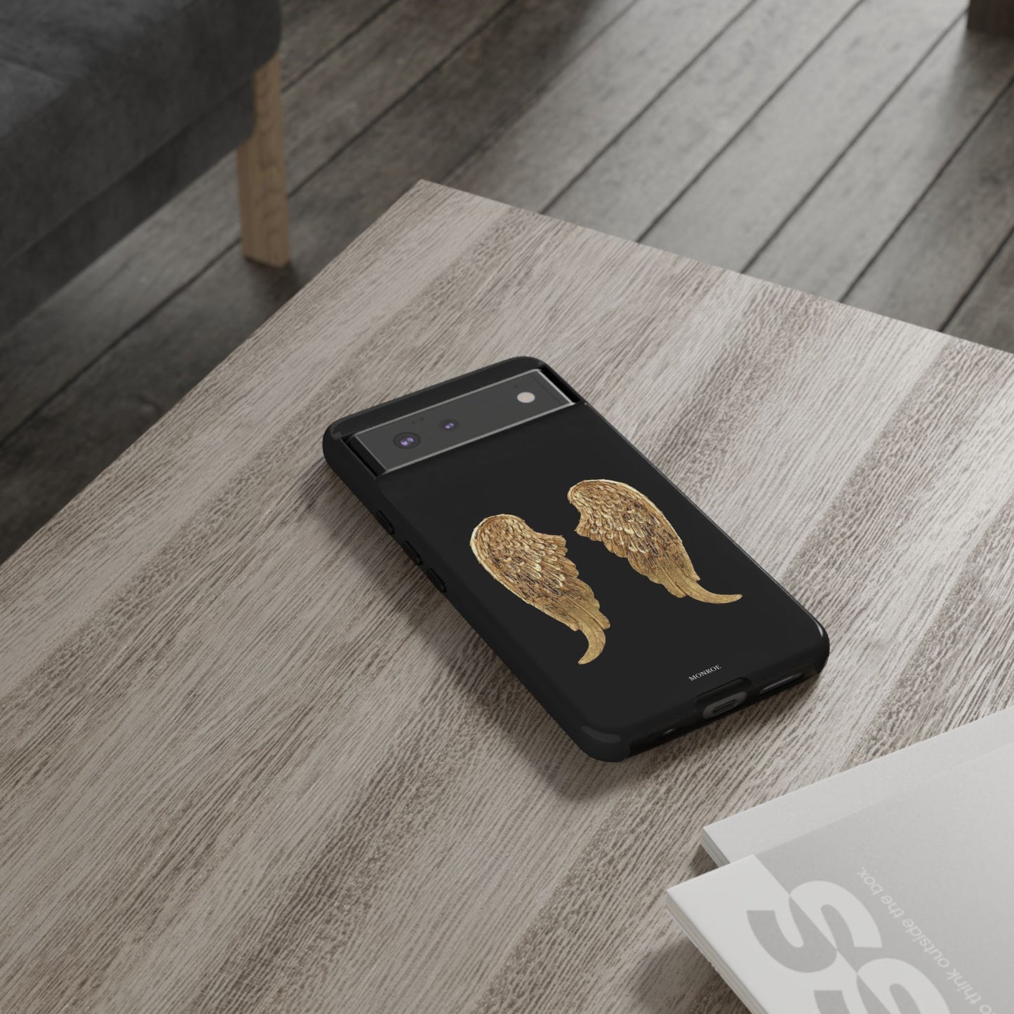Gold Angel Wings Tough Case