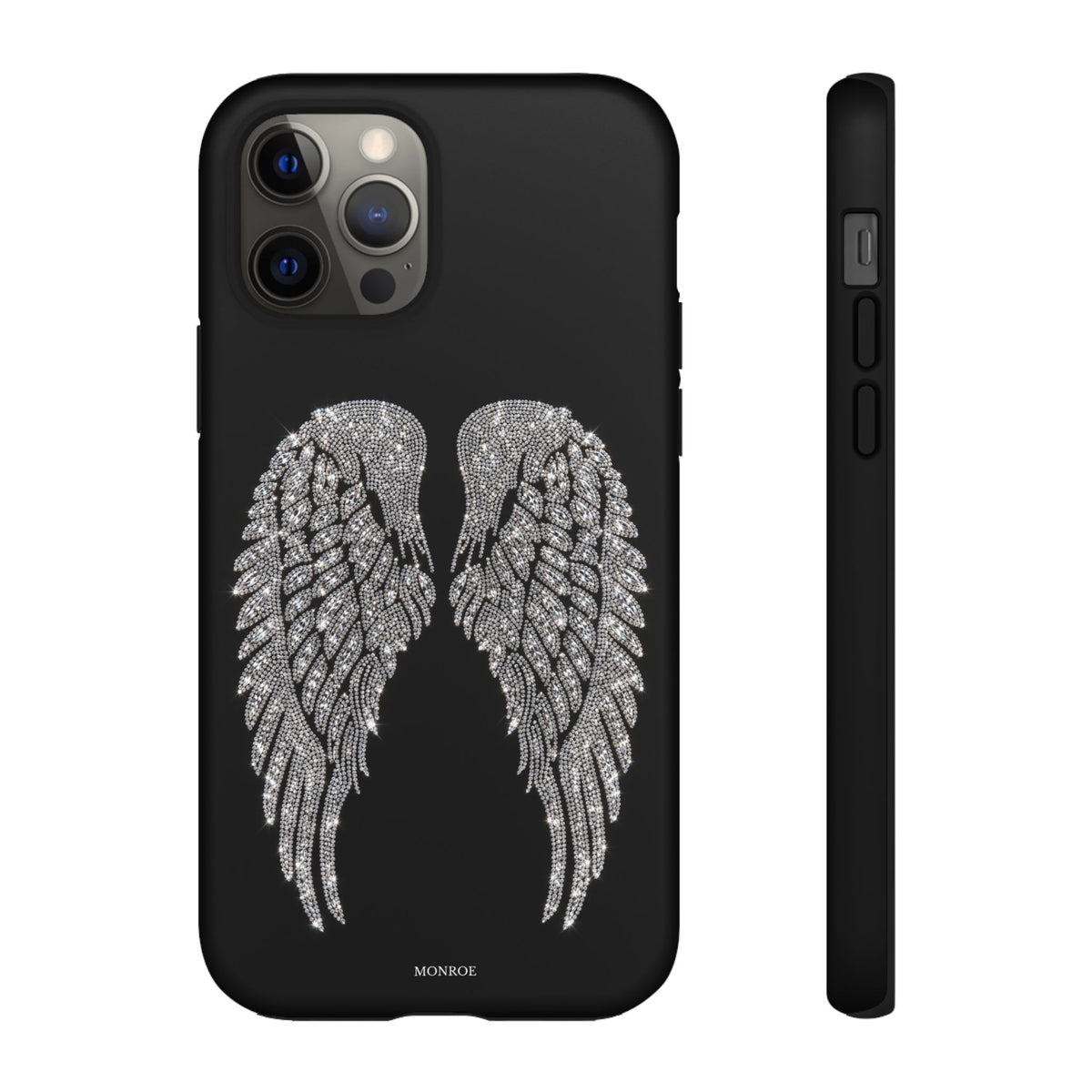 Silver Angel Wings Tough Case