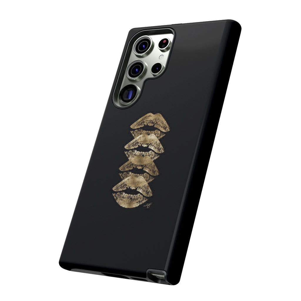 Golden Lipstick Phone Case