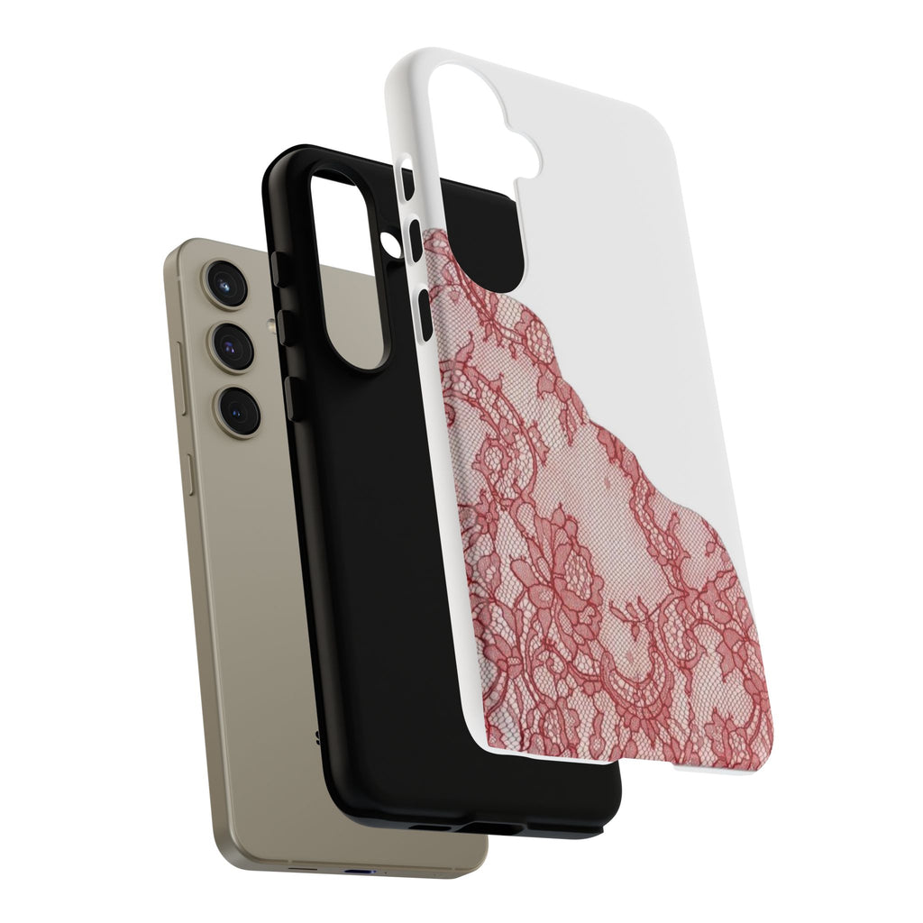Red Lace Phone Case