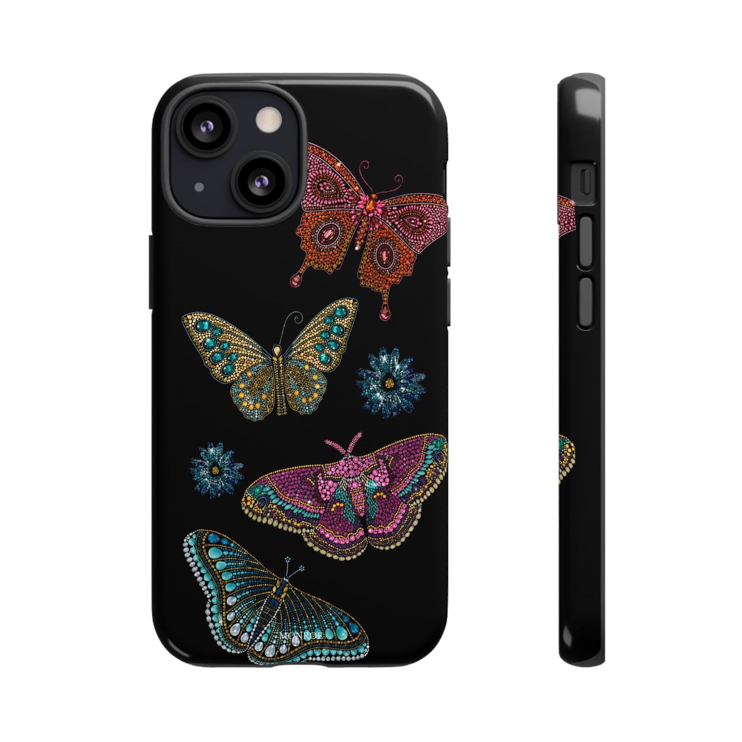 Butterfly Beaded Tough Case