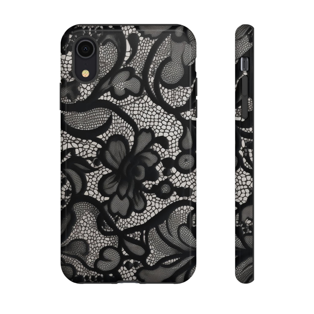Black Lace Phone Case