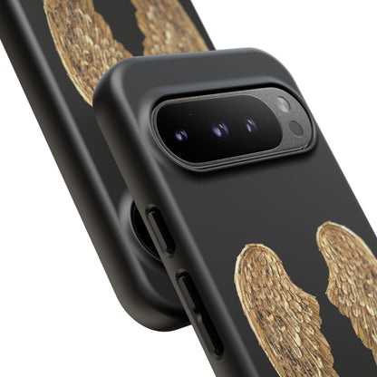 Gold Angel Wings Tough Case