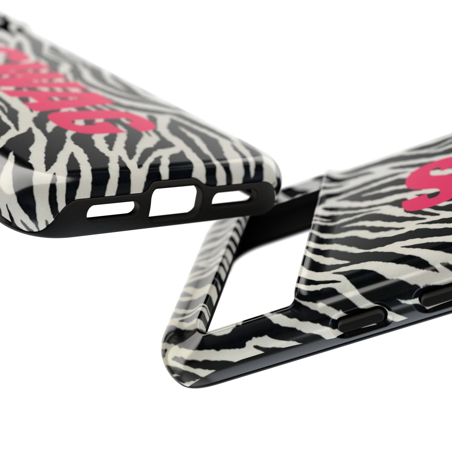 Zebra Print  "SWAG" Tough Case