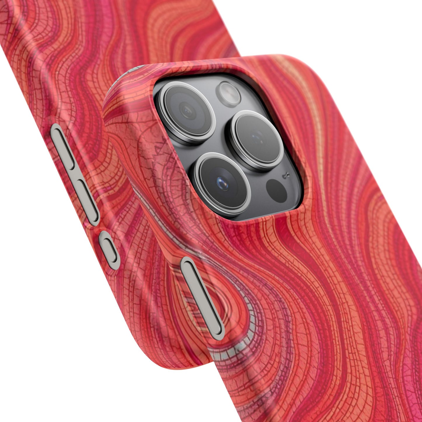 Retro Wavy Red Case