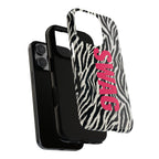 'SWAG' Zebra Print Tough Case