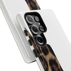 Half Cheetah Print Phone Case