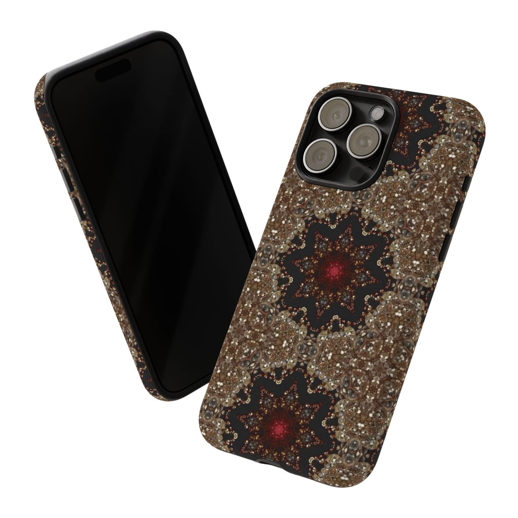 Brown Mandala Tough Protective Case