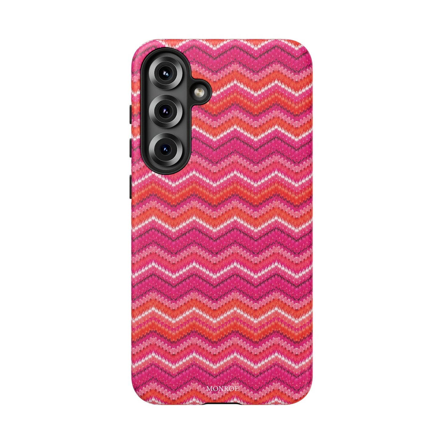 Pink Zigzag Tough Case