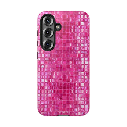Hot Pink Mosaic Tough Case