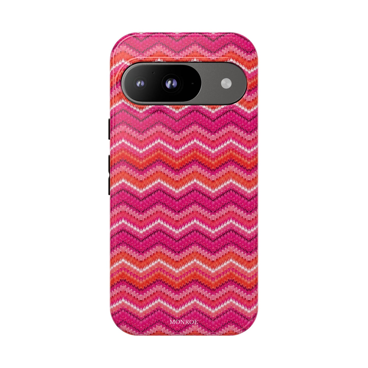Pink Zigzag Tough Case