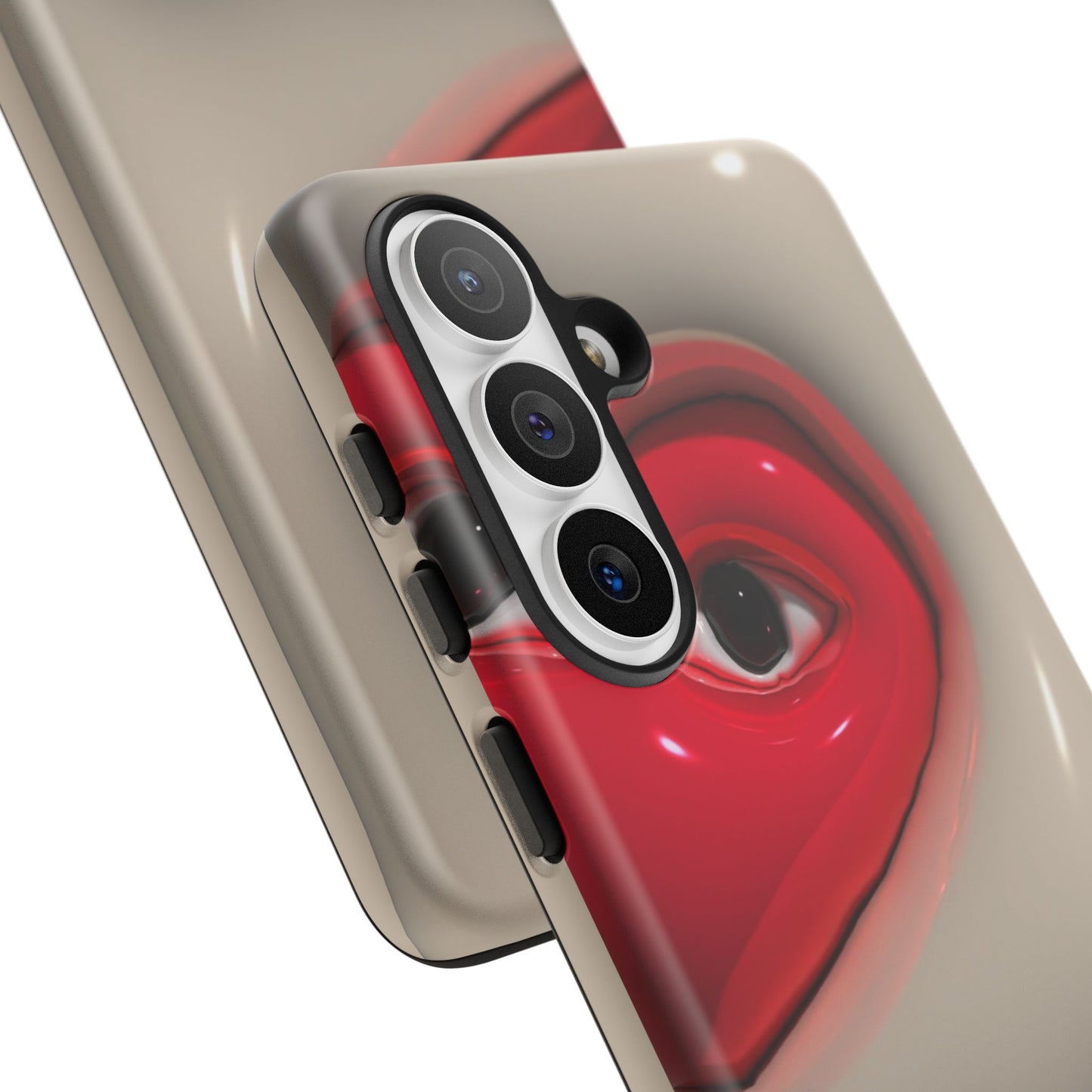 Red Heart Eyes Tough Case