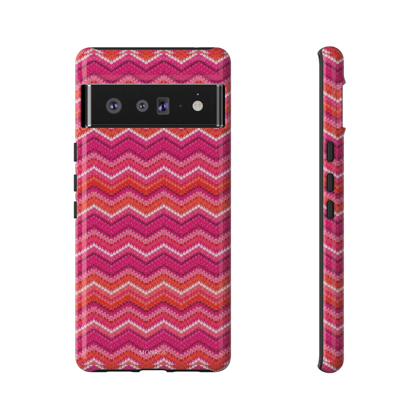 Pink Zigzag Tough Case