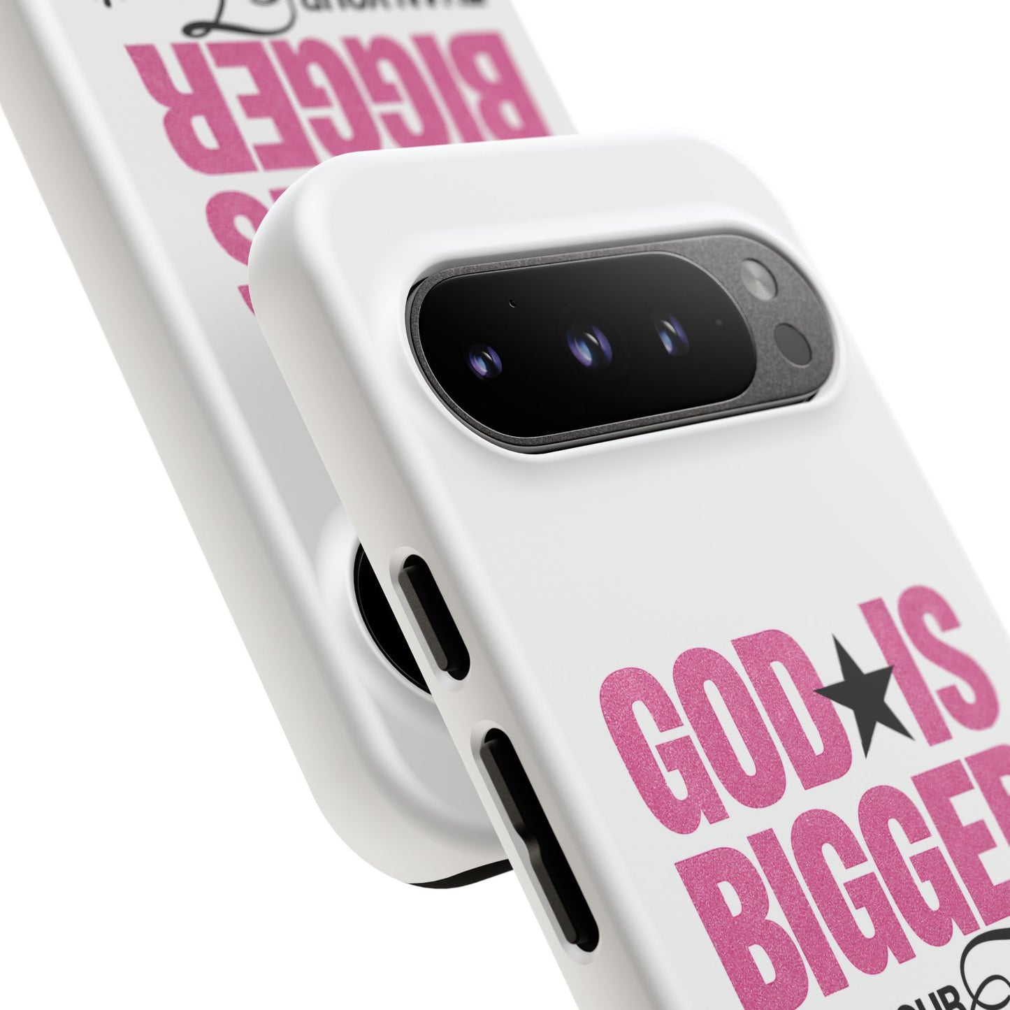 "God Is Bigger Than Your Fear" Tough Case