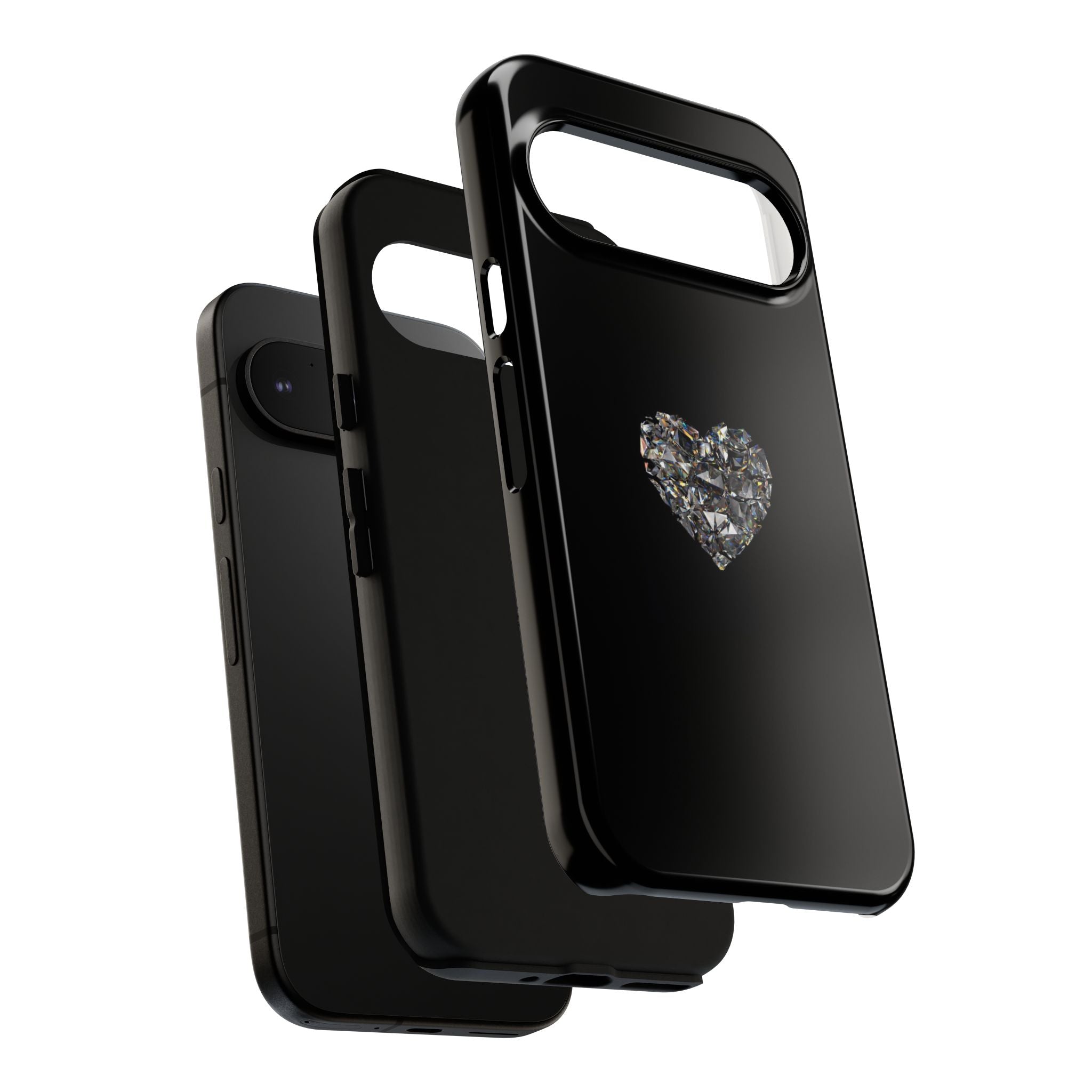 Crystal Heart Phone Case
