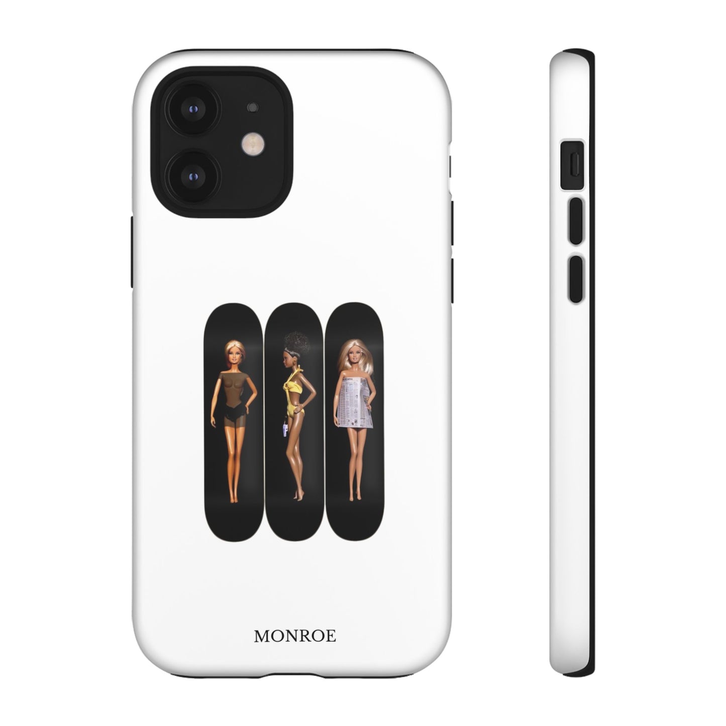 Retro Doll Skateboard Tough Case