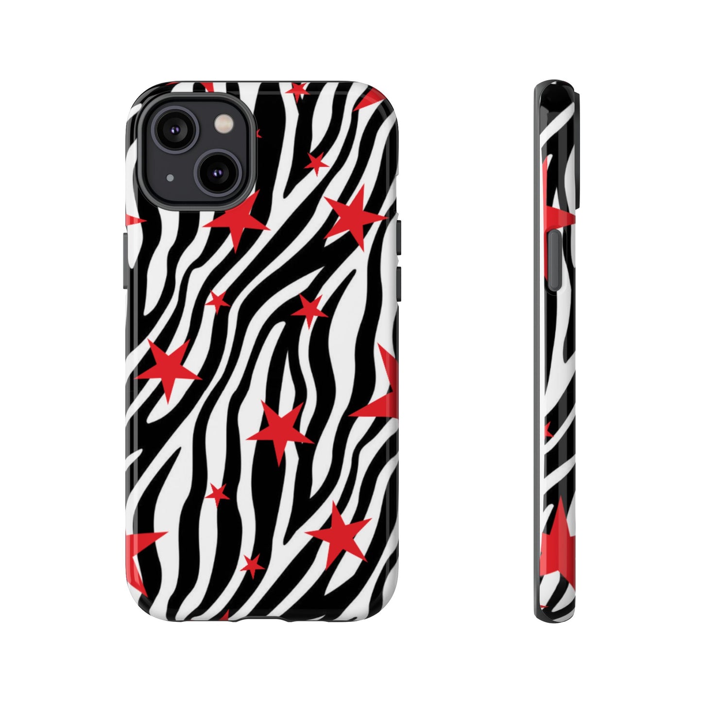 Zebra Red Stripes Tough Case