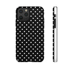 Black Polka Dot Phone Case