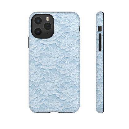 Glacier Blue Lace Tough Case