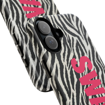 Zebra Print  "SWAG" Tough Case