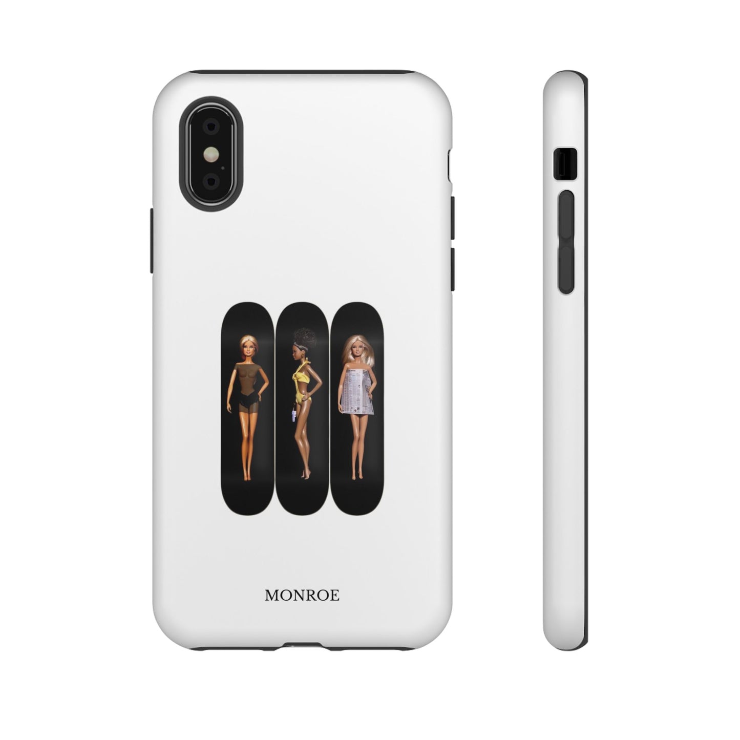 Retro Doll Skateboard Tough Case