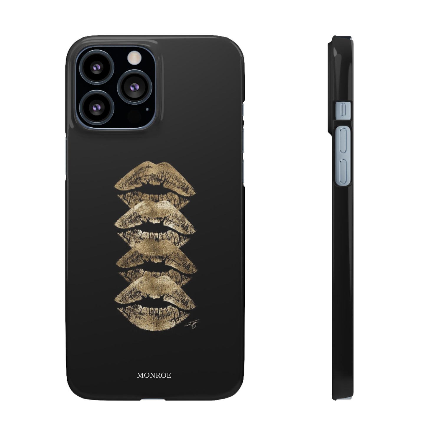 Gold Kiss Stack Case