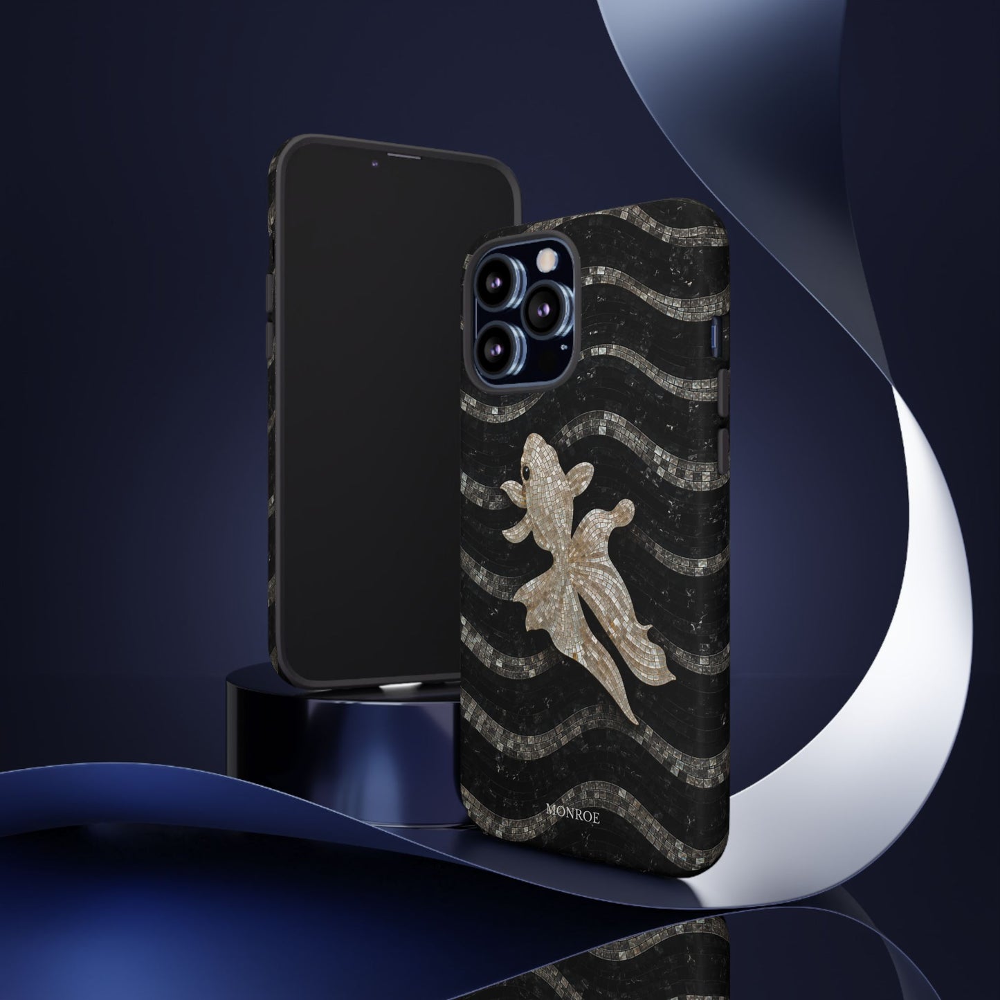 Midnight Fish Mosaic Case