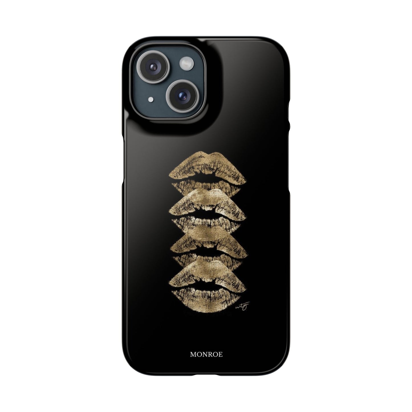 Gold Kiss Stack Case