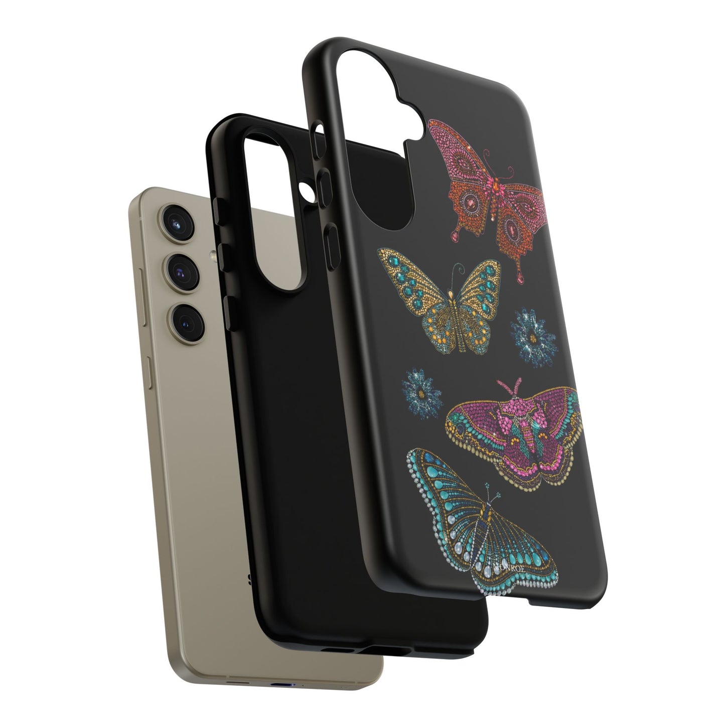 Butterfly Beaded Tough Case