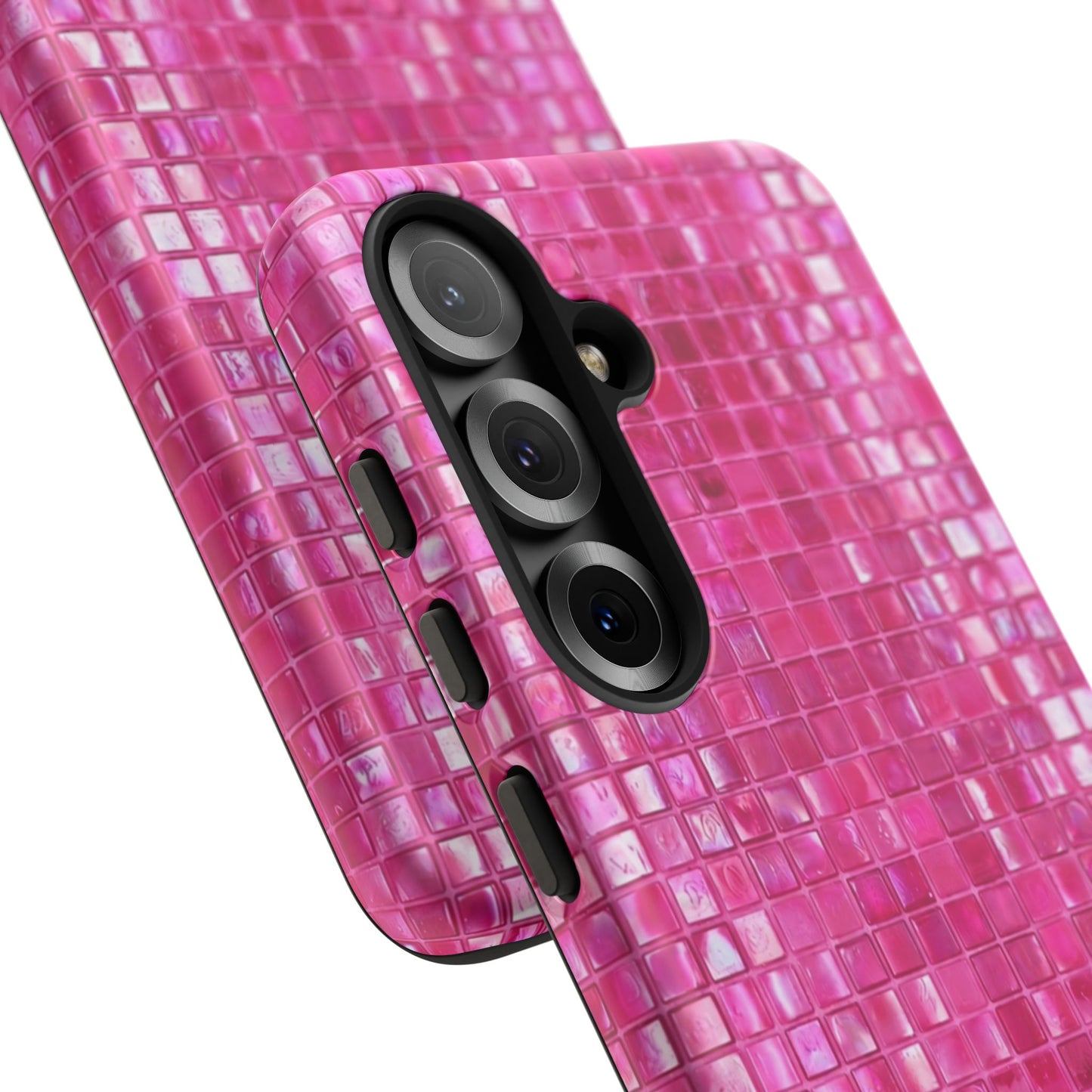 Hot Pink Mosaic Tough Case